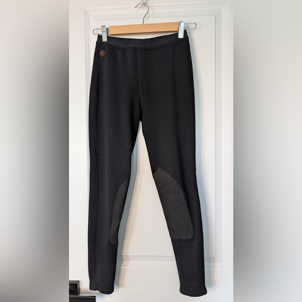 Ariat Fleece Lined Equestrian Breeches Black Size XS